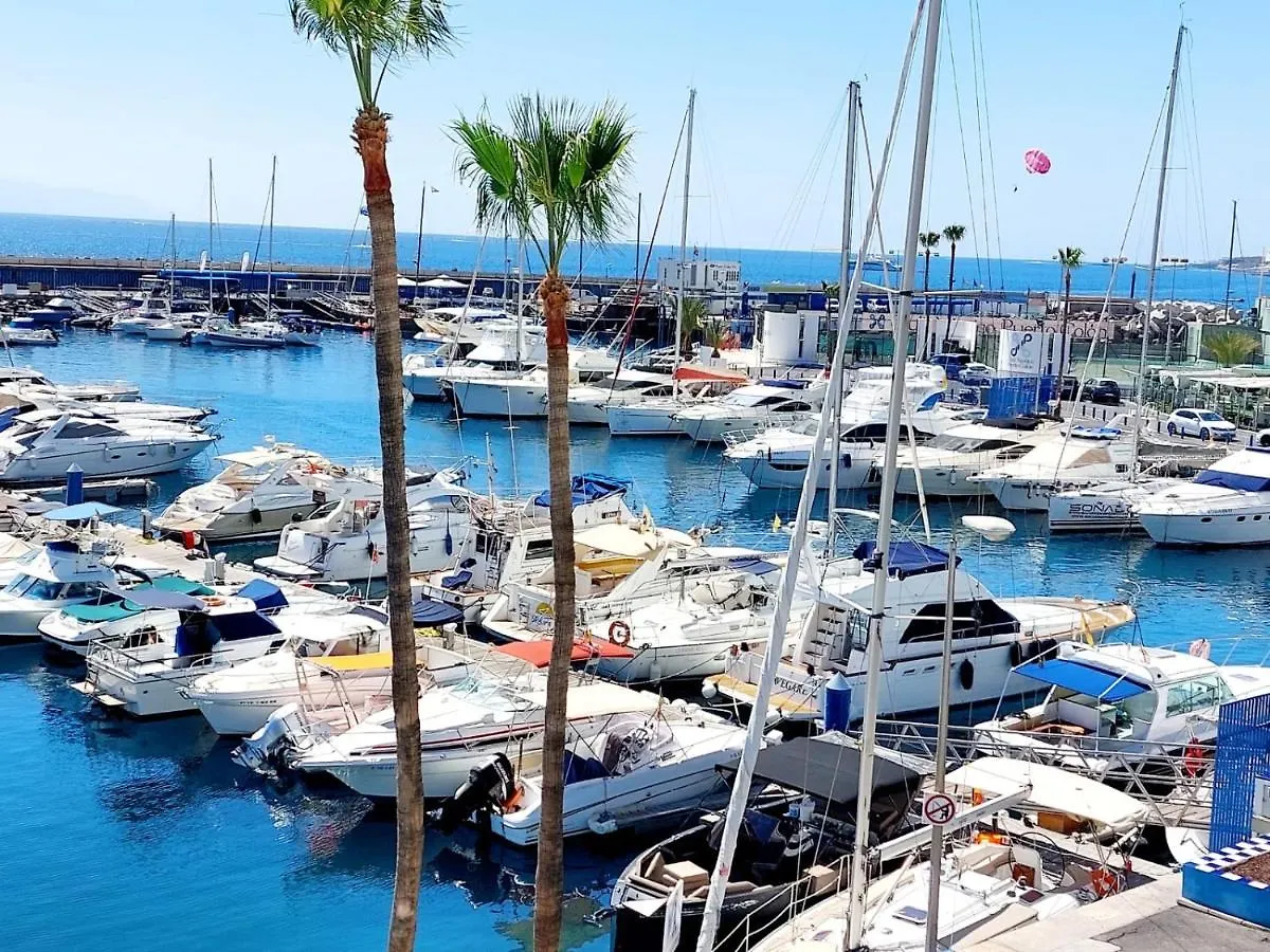 First Line Los Geranios Ocean View Apartment Air Conditioned 50 M From La Pinta Beach Costa Adeje  0*, Costa Adeje (Tenerife)