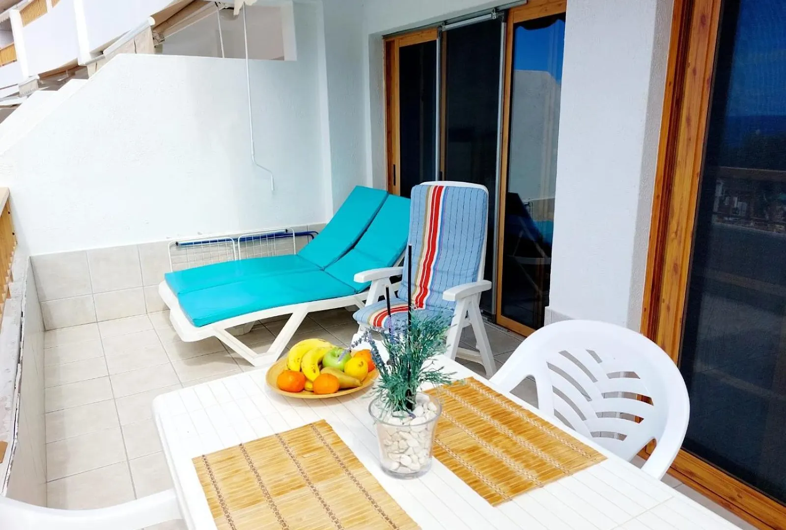First Line Los Geranios Ocean View Apartment Air Conditioned 50 M From La Pinta Beach Costa Adeje  Spain